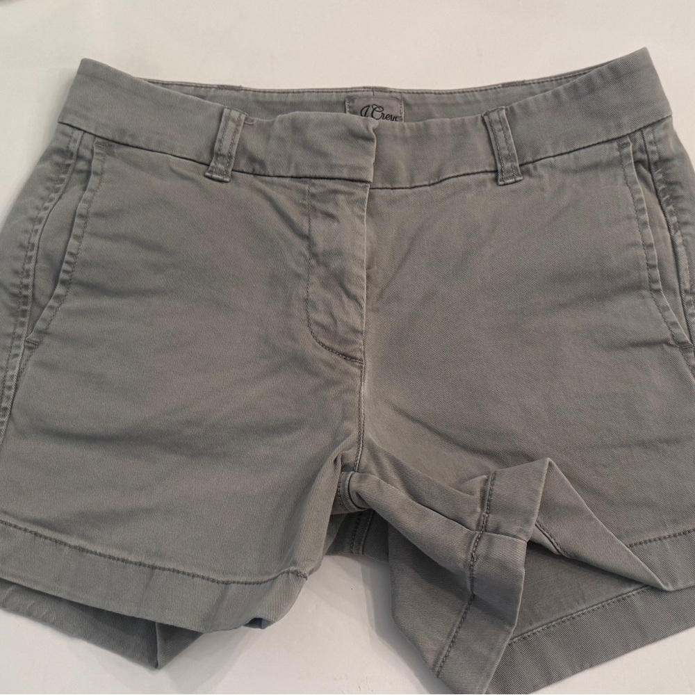 J. Crew Women's  Grey Cotton Shorts